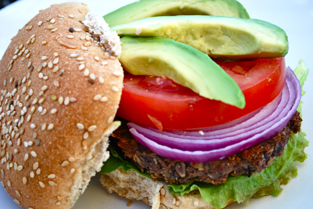 Oat Pecan Burgers